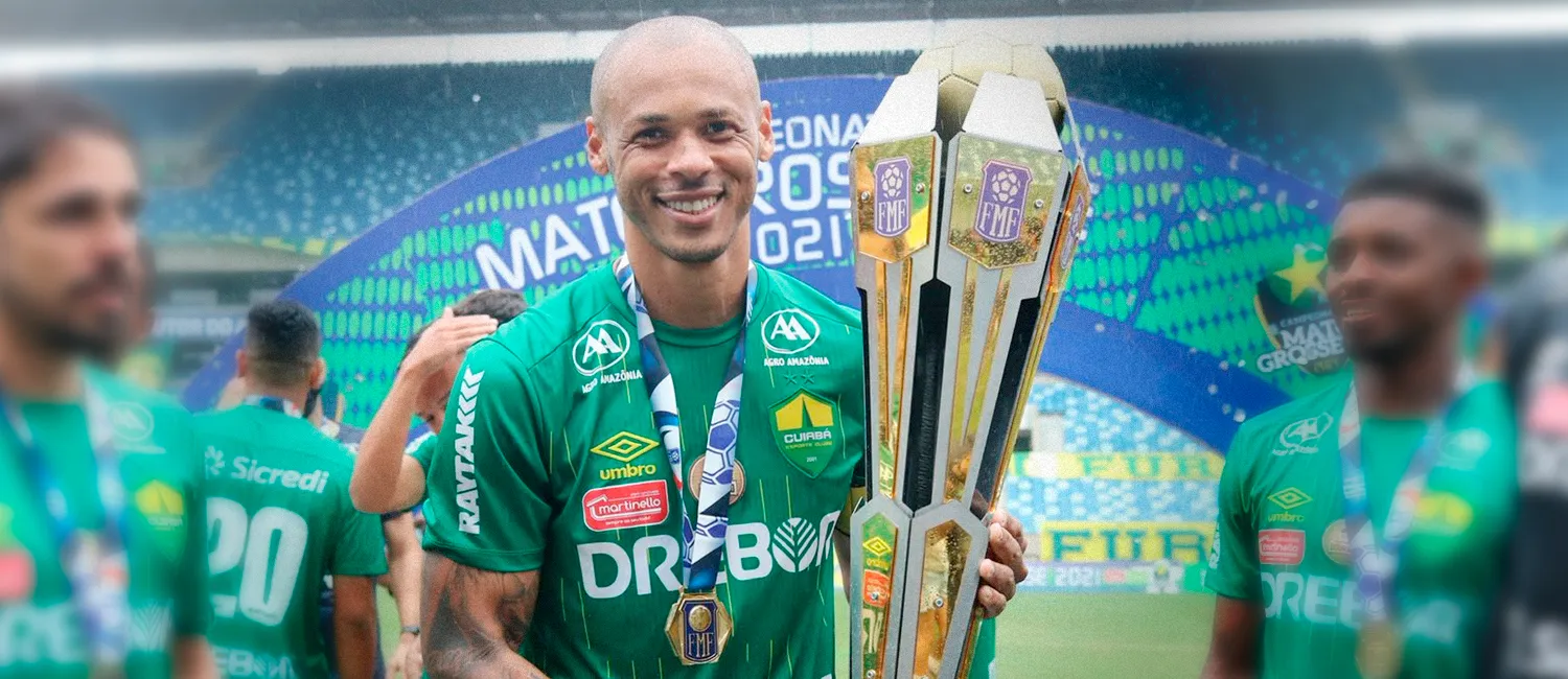 Campeão estadual pelo Cuiabá