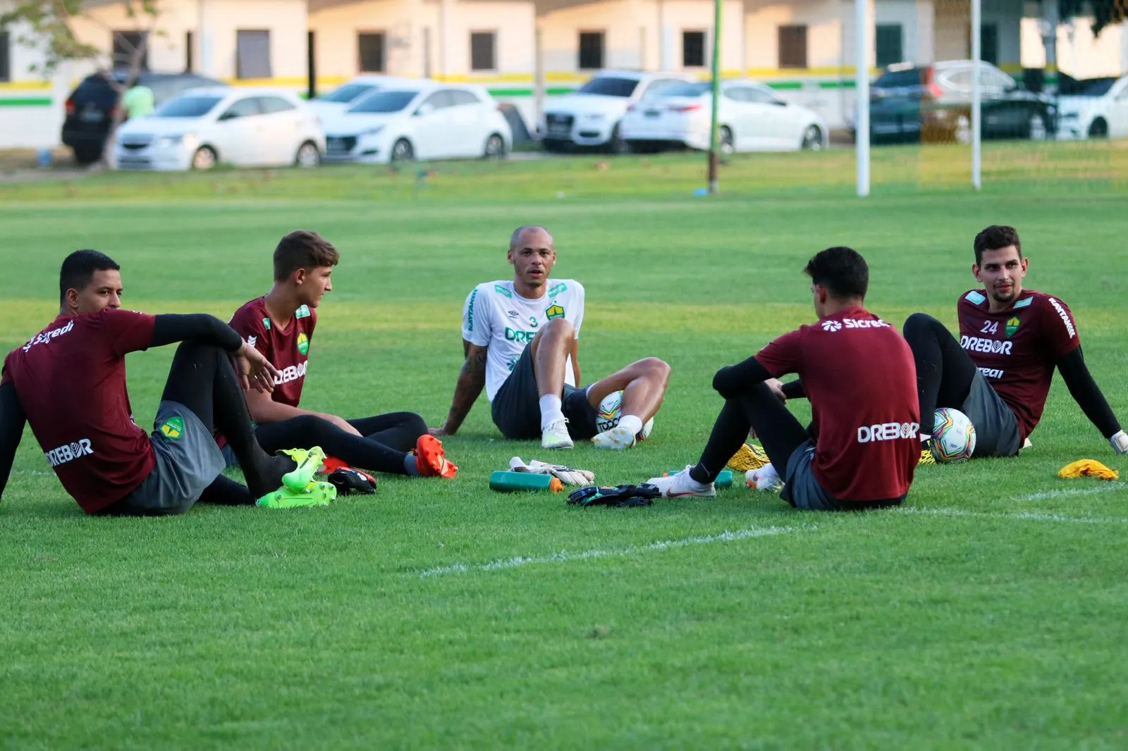 Treino com atletas